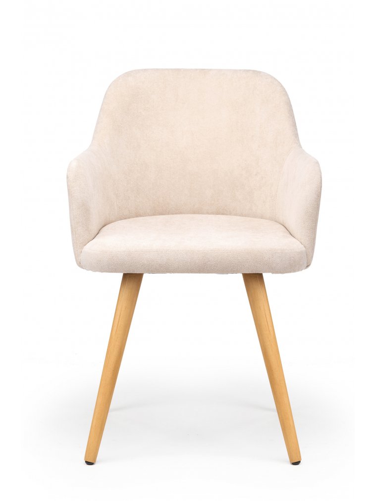 Деревянный стул Инфини латте (ocean 003) / светлое дерево