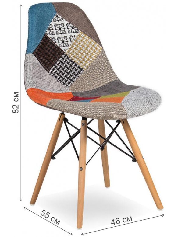 Деревянный стул DC825 fabric №1