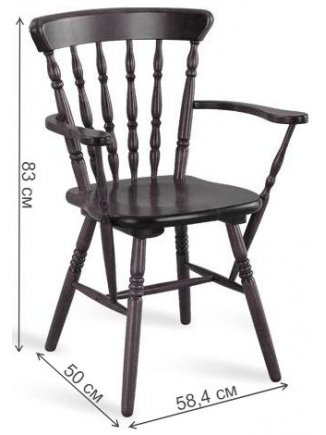 Деревянный стул Классика венге