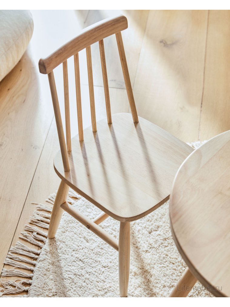Деревянный стул Kristie натуральный