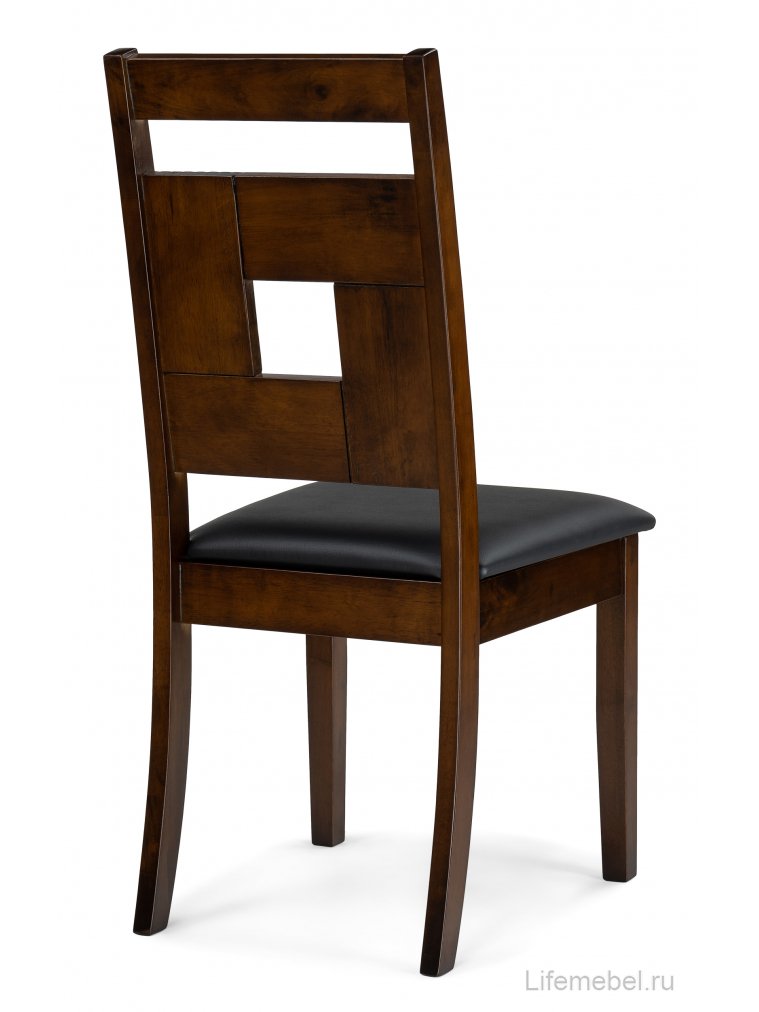 Деревянный стул Kubik dirty oak / black