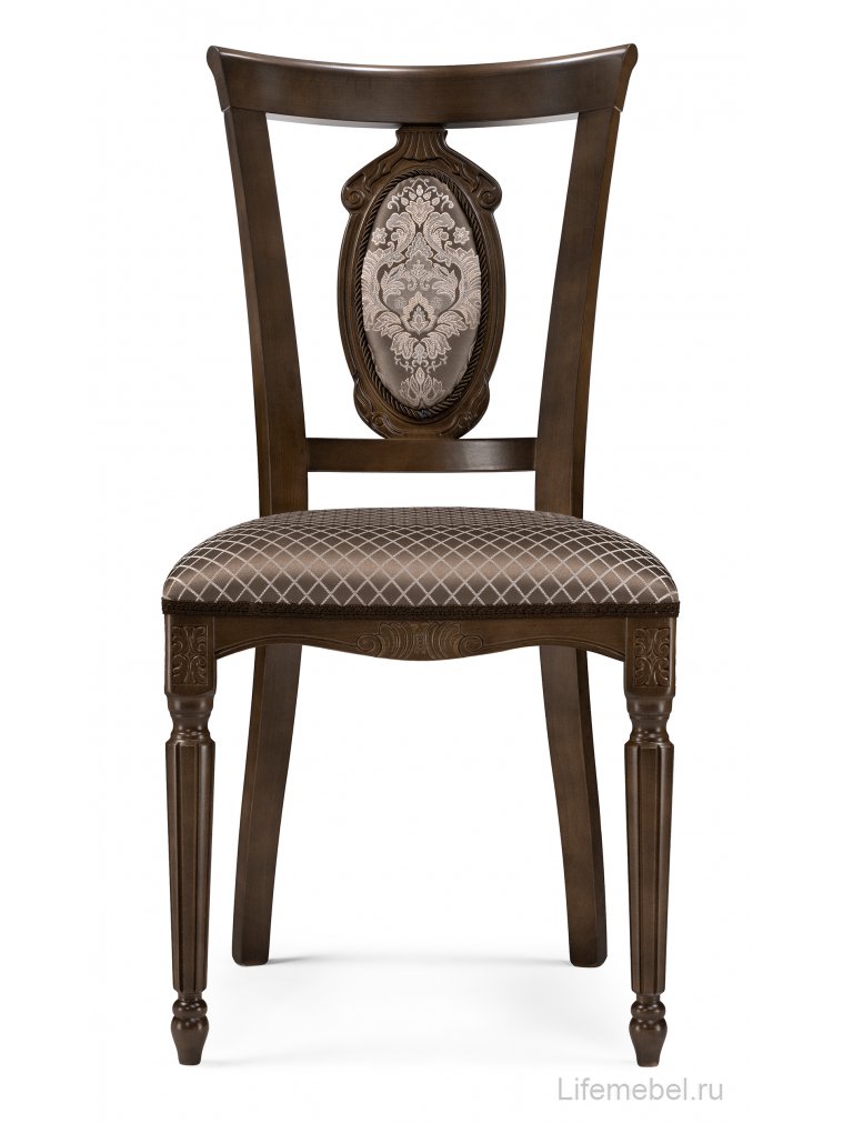 Деревянный стул Лино орех / ромб