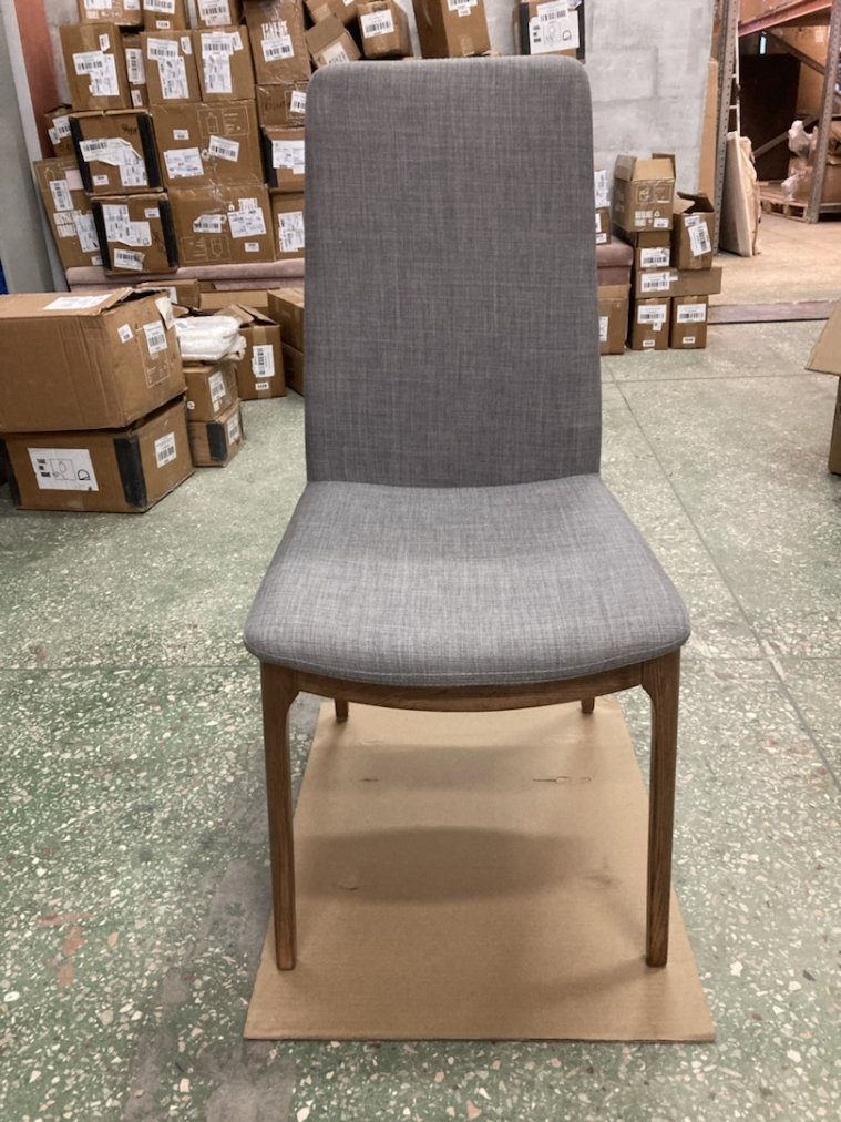 Деревянный стул Mirage DC715E серый