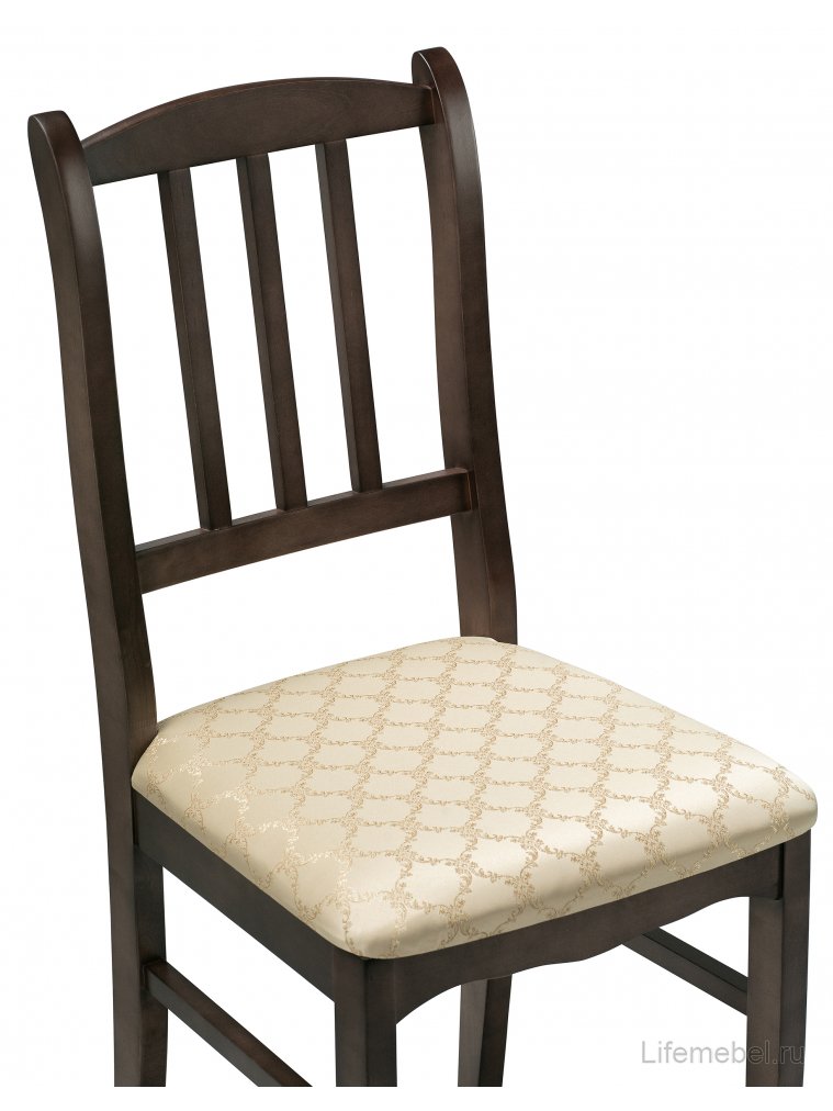 Деревянный стул Муриел орех / андрис бежевый