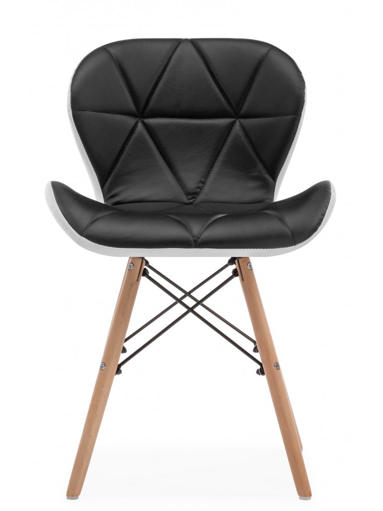 Деревянный стул PC-027 black / white