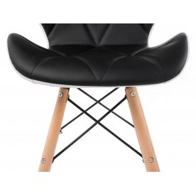 Деревянный стул PC-027 black / white