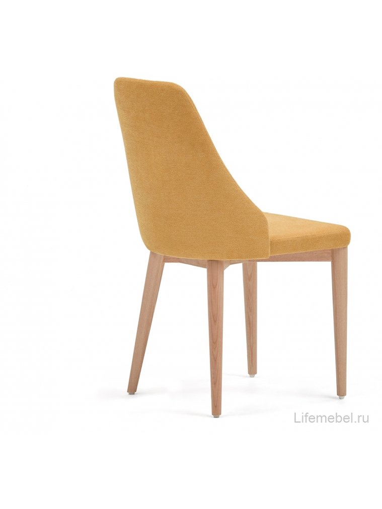 Деревянный стул Rosie горчичный