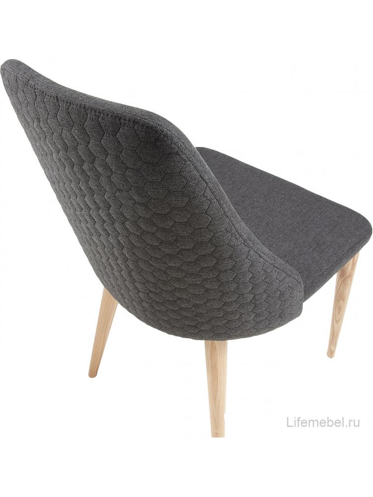 Деревянный стул Roxie темно-серый