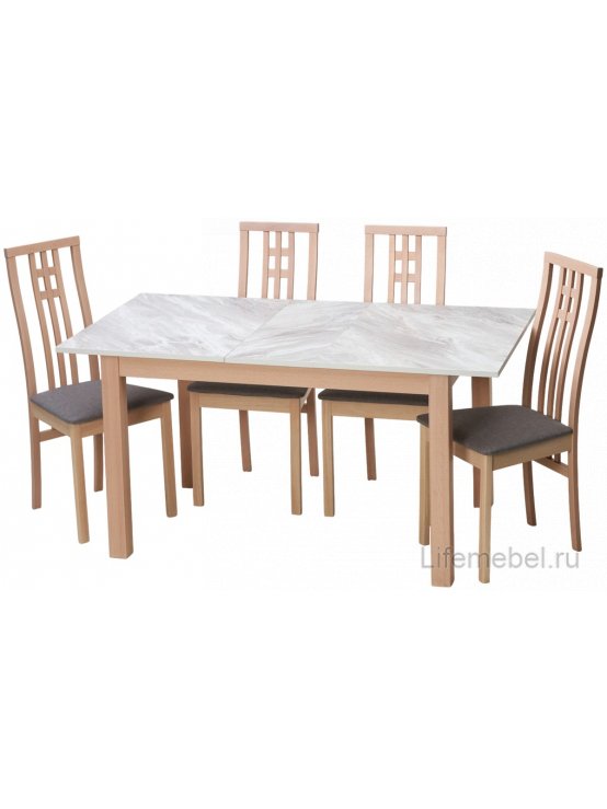 Деревянный стул Сb-2482Ybh молочный дуб