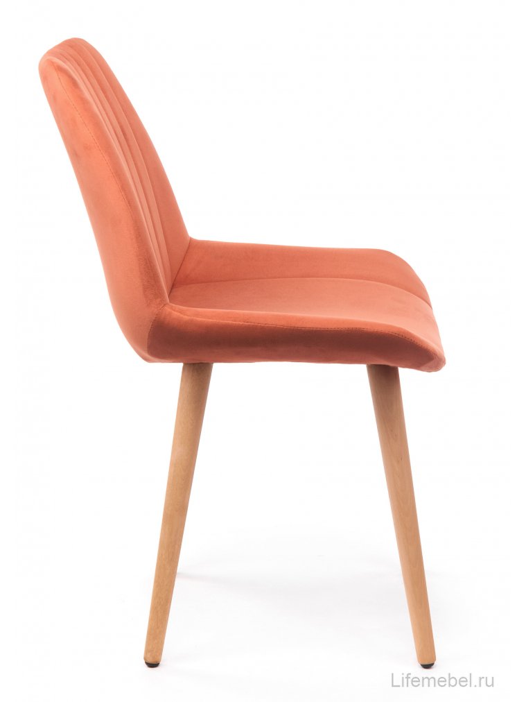 Деревянный стул Седа 360 терракотовый (zd 432) / светлое дерево