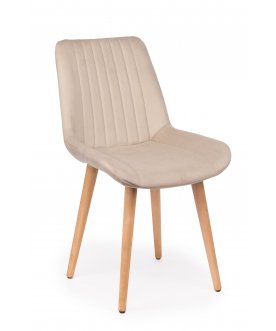 Деревянный стул Седа бежевый (zd 210) / светлое дерево