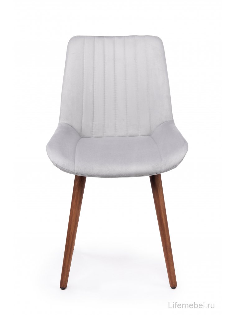 Деревянный стул Седа светло-серый (zd 960) / темное дерево