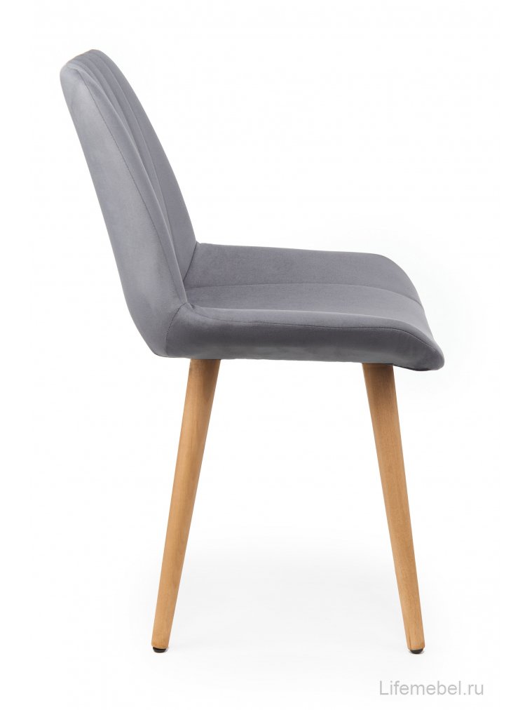 Деревянный стул Седа темно-серый (zd 995) / светлое дерево