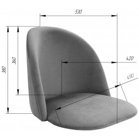 Деревянный стул SHT-ST35/S122