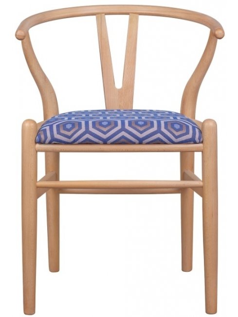 Деревянный стул Sling 5KS26575-RH синий