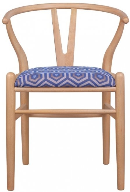 Деревянный стул Sling 5KS26575-RH синий