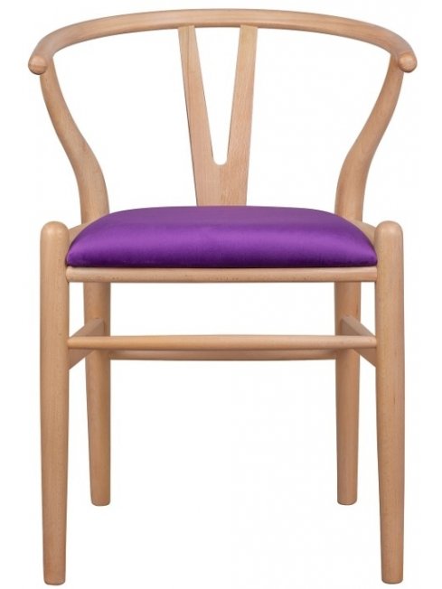 Деревянный стул Sling 5KS26575-V2 фиолетовый