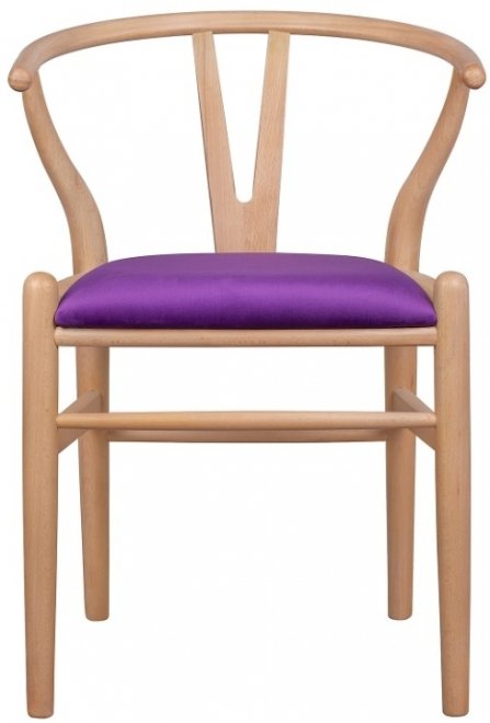 Деревянный стул Sling 5KS26575-V2 фиолетовый