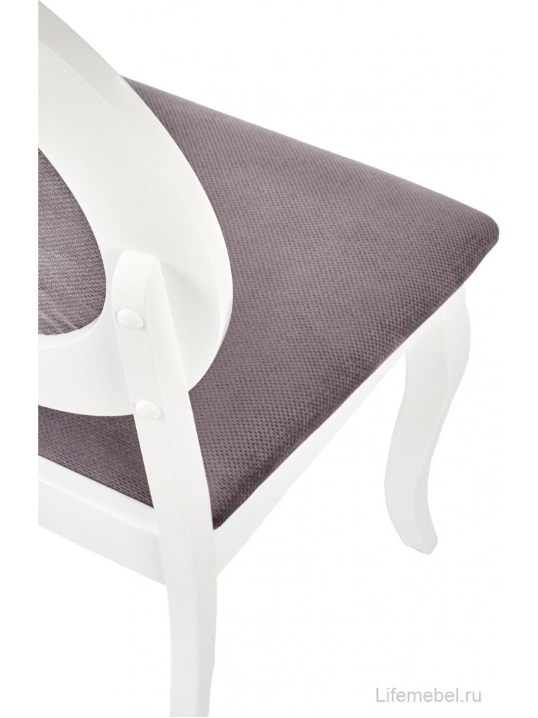 Деревянный стул Тана серый / белый