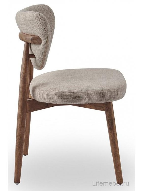 Деревянный стул Tods 3 бежевый
