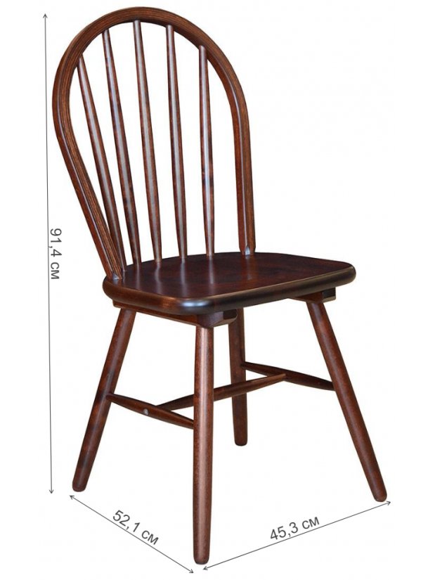 Деревянный стул Венский махагон