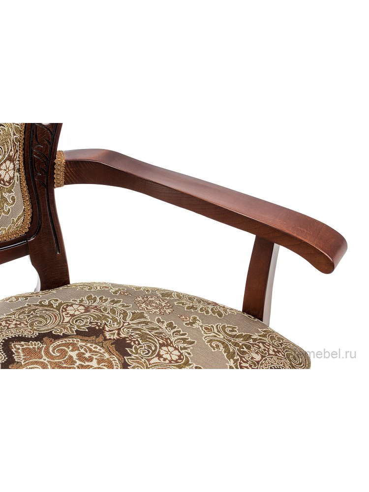 Кресло Bronte вишня с патиной