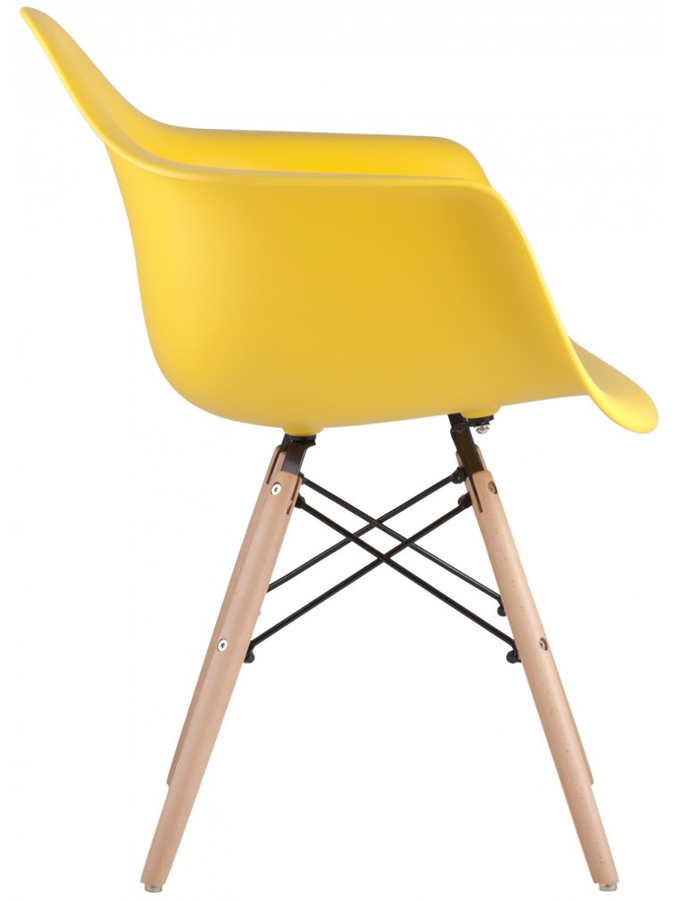 Кресло Кейко daw желтое