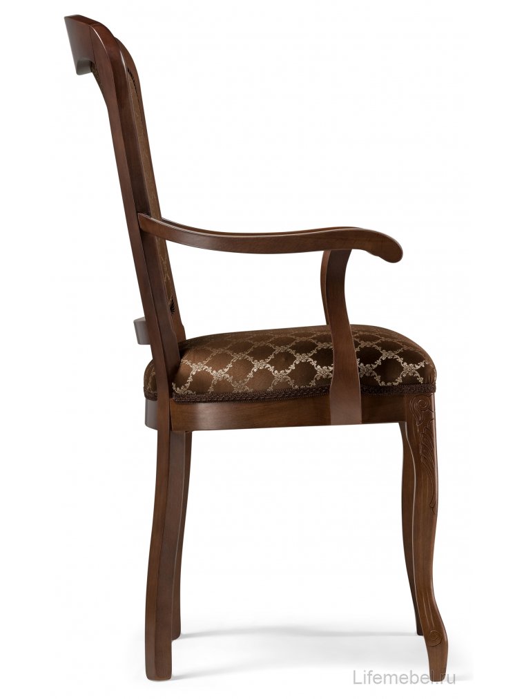 Кресло Клето орех / коричневый