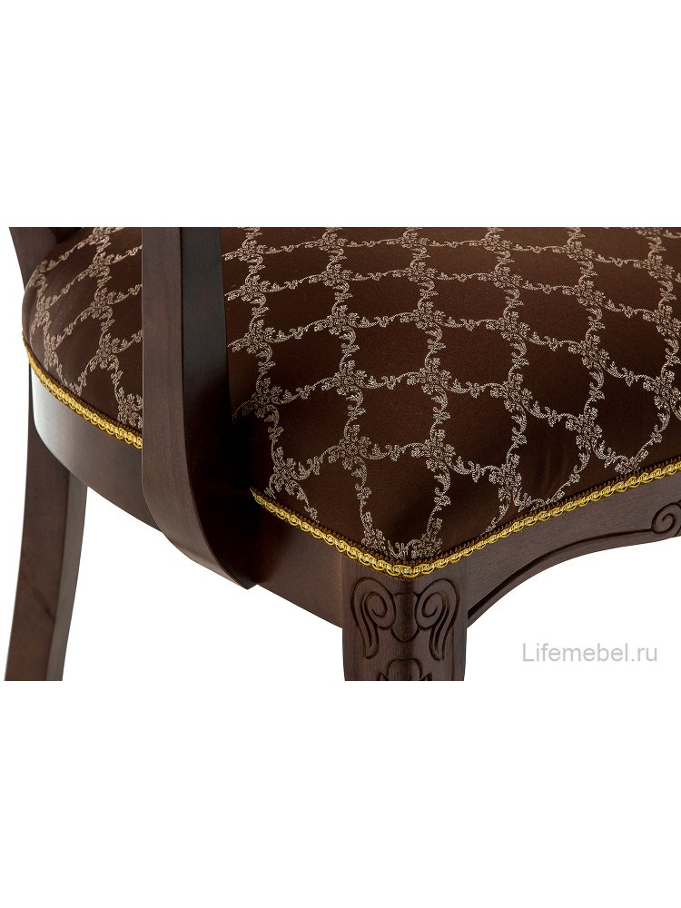 Кресло Лауро орех / шоколад