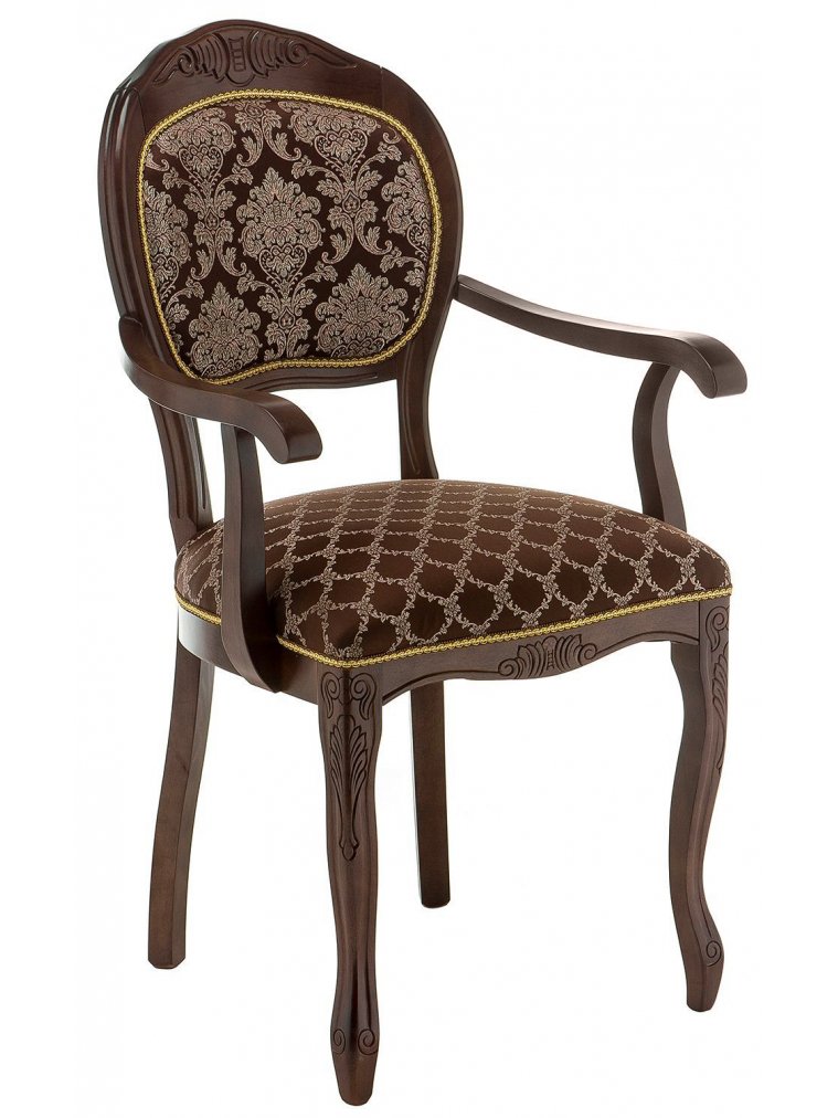 Кресло Лауро орех / шоколад