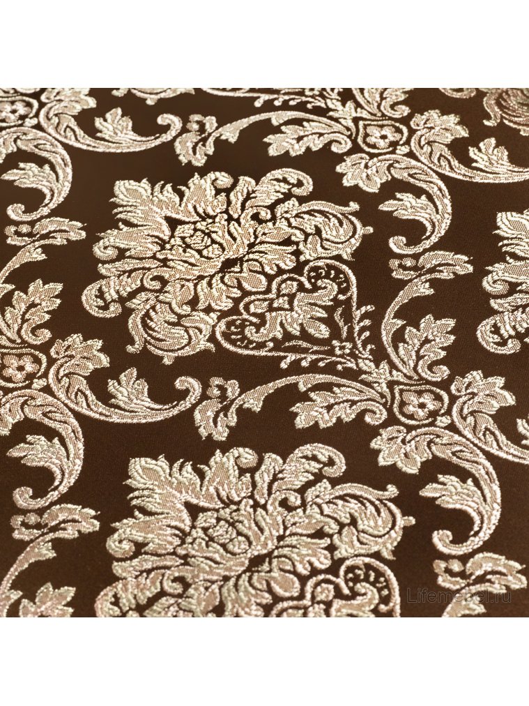 Кресло Руджеро с мягкими подлокотниками орех / шоколад