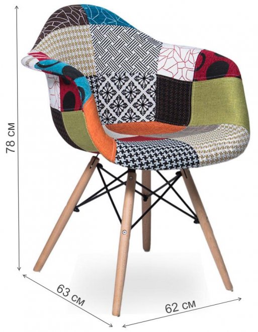 Кресло SN-827 ткань fabric №1 / beech