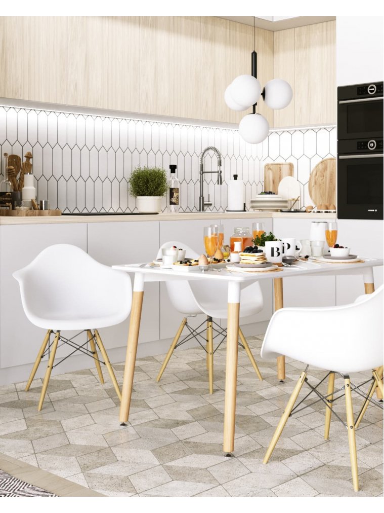 Кресло Hames белое