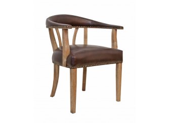 Мягкий стул с подлокотниками Tanner