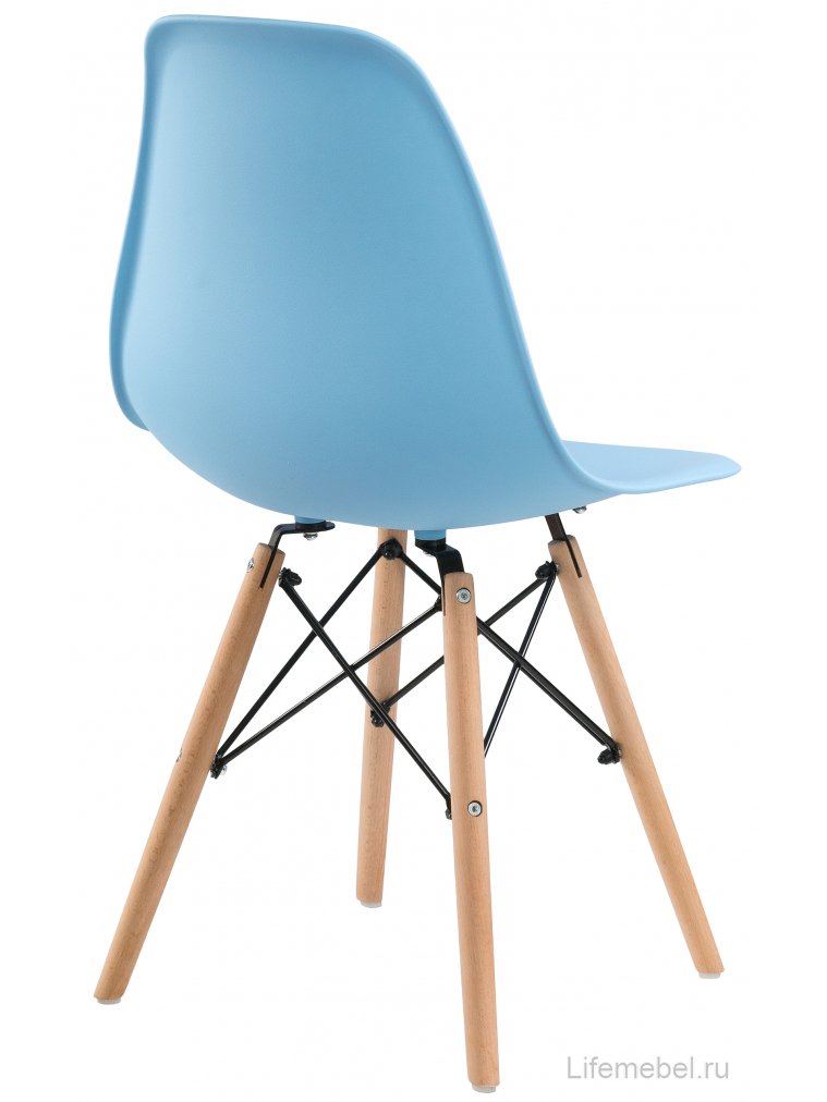 Пластиковый стул Eames PC-015 blue