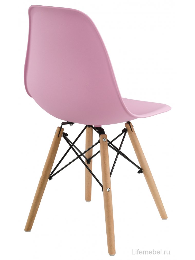 Пластиковый стул Eames PC-015 light pink