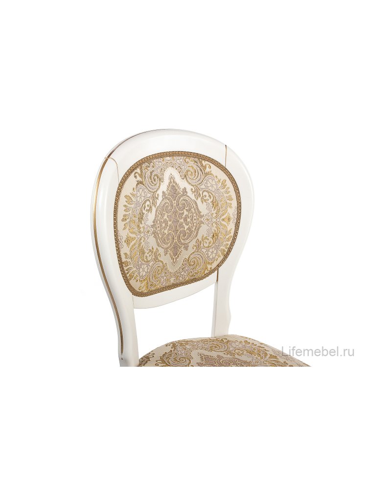 Стул Adriano молочный с патиной