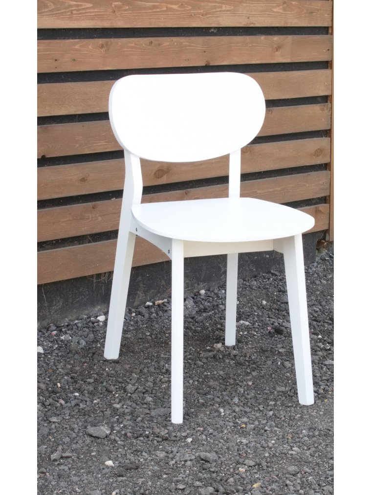 Деревянный стул Блюм белый