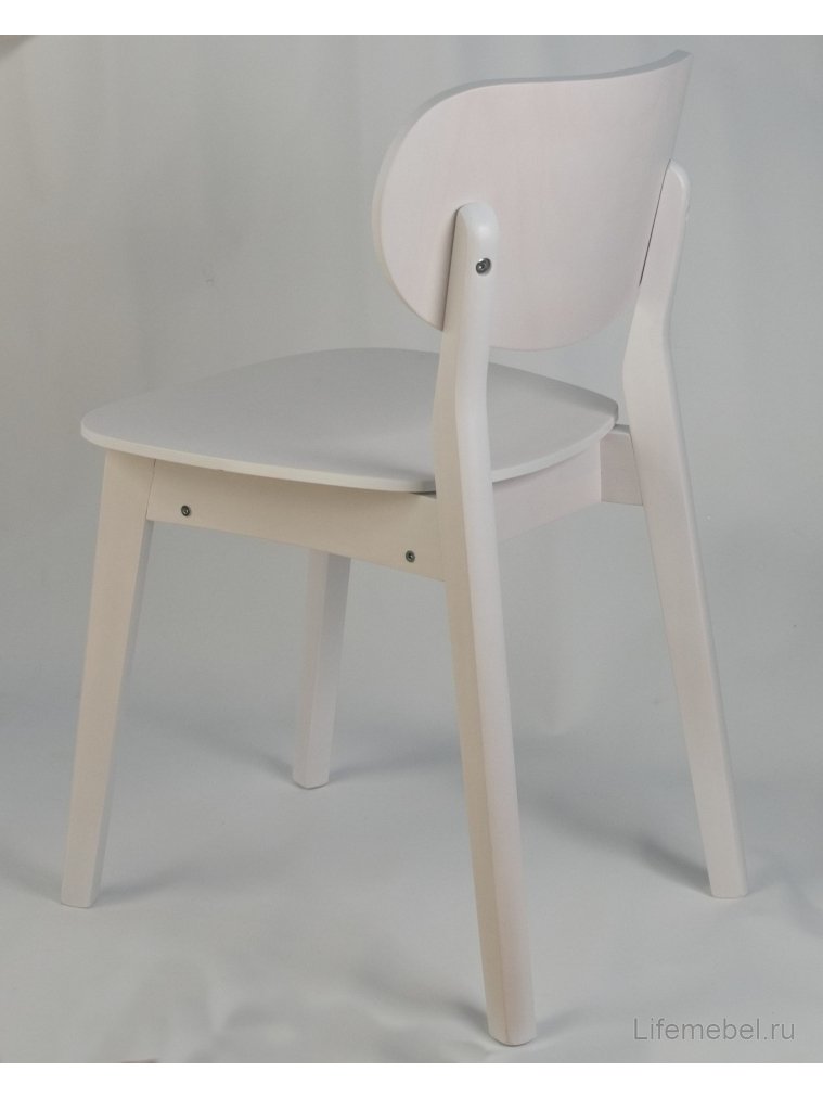 Деревянный стул Блюм белый