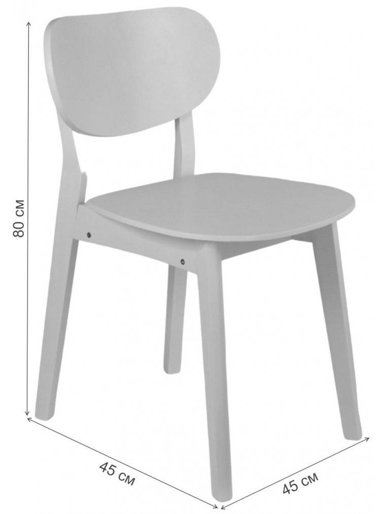 Деревянный стул Блюм натуральное дерево