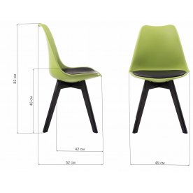 Стул Bon зеленый