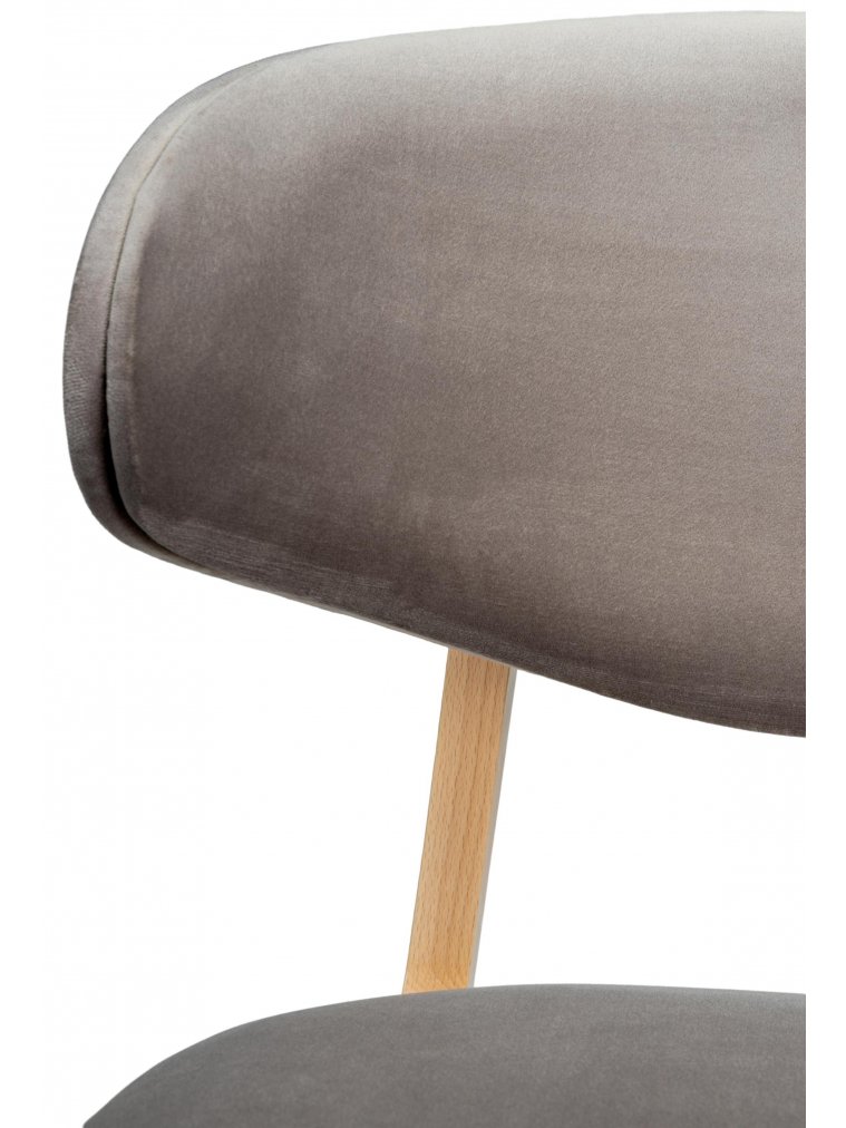 Деревянный стул Calipso heat gray / wood