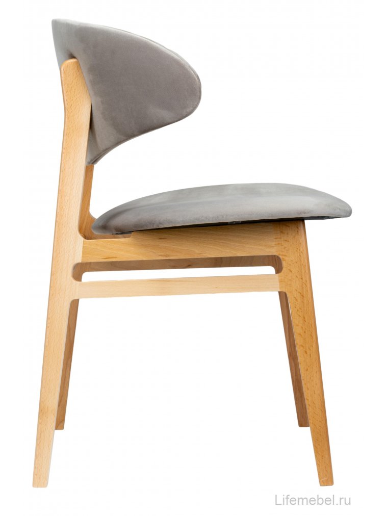 Деревянный стул Calipso heat gray / wood