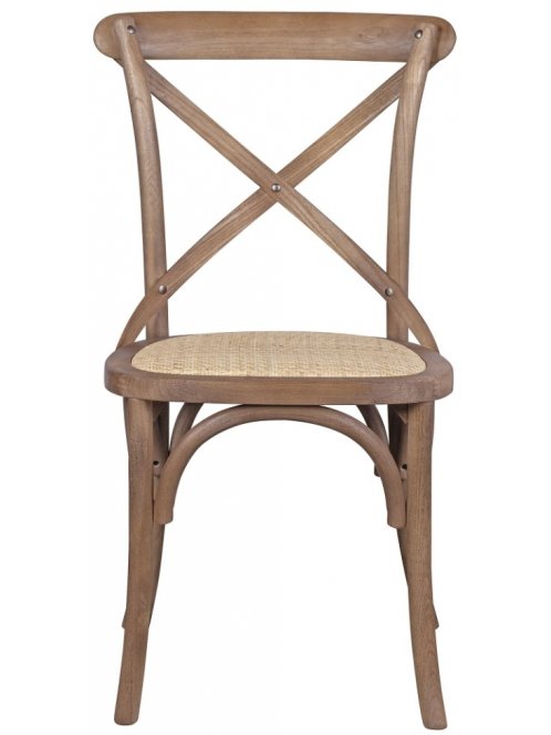 Стул Cross Back Brown