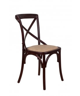 Стул Cross Back Chocolate