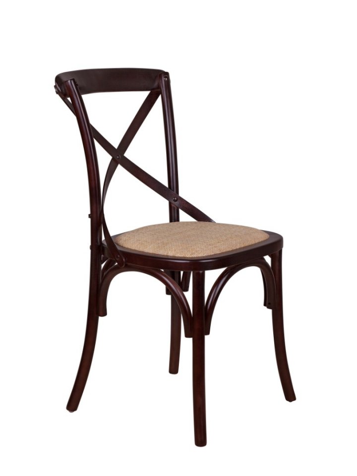 Стул Cross Back Chocolate