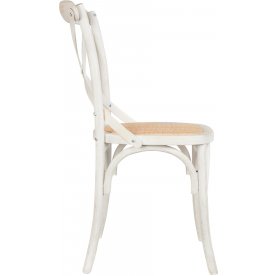 Стул Cross Back White Brush