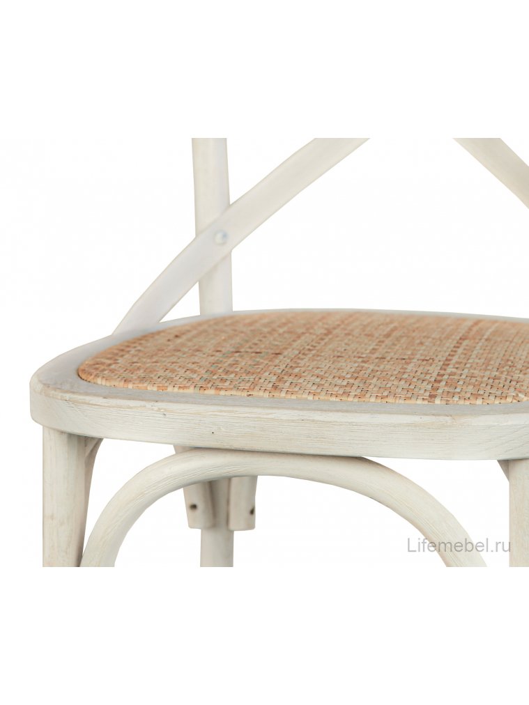 Стул Cross Back White Brush