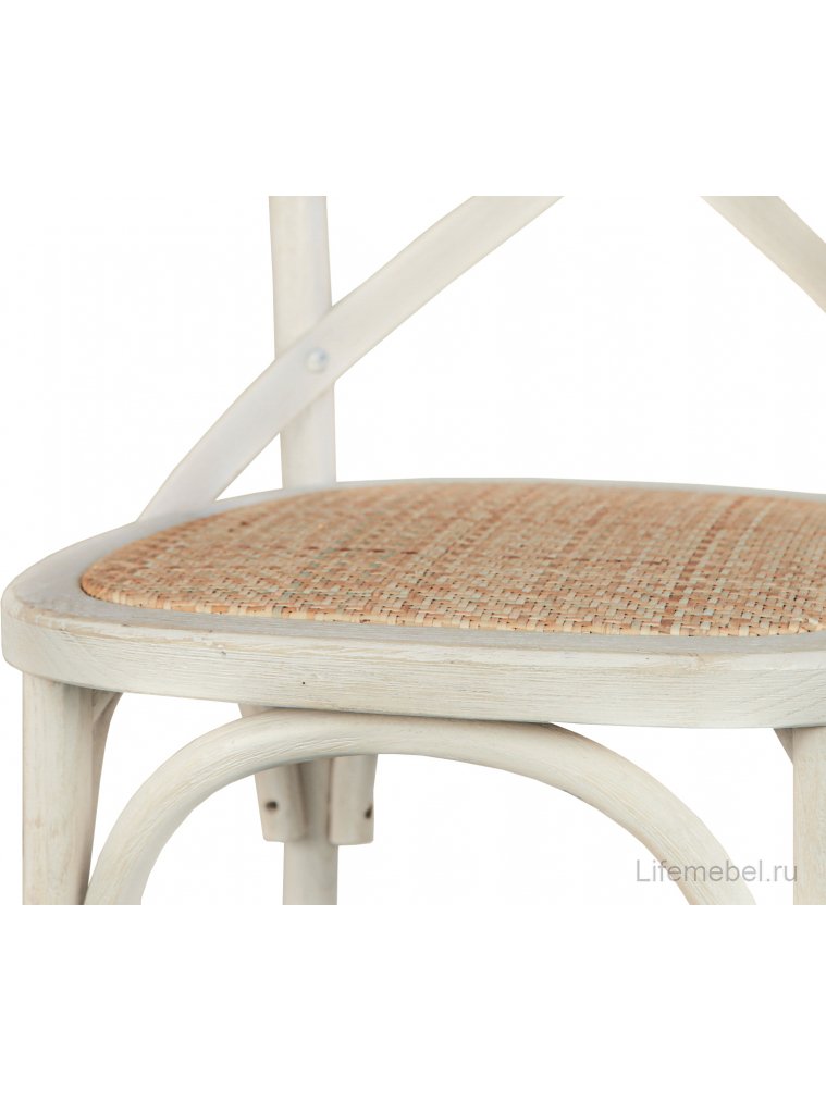 Стул Cross Back White Brush