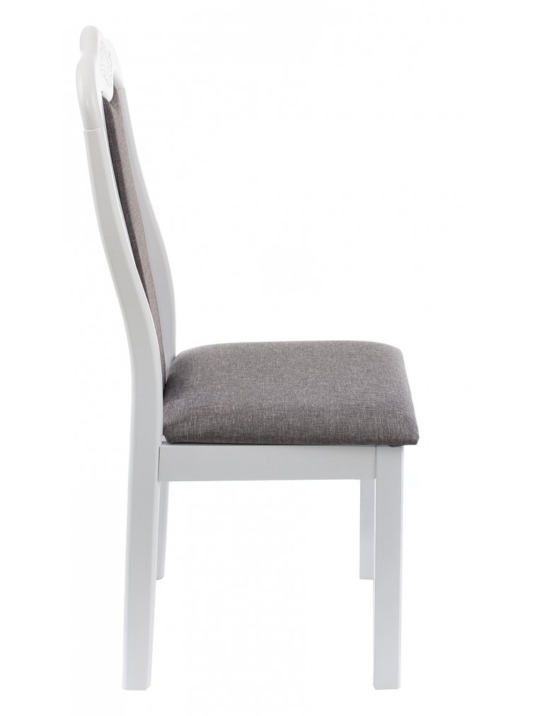 Стул деревянный Aron Soft white / light grey